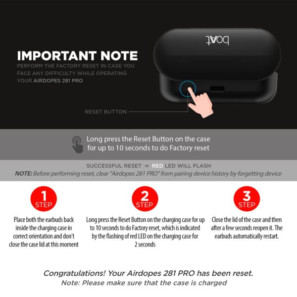 boAt Airdopes 281 Pro Bluetooth Truly Wireless Earbuds (Active Black) 6