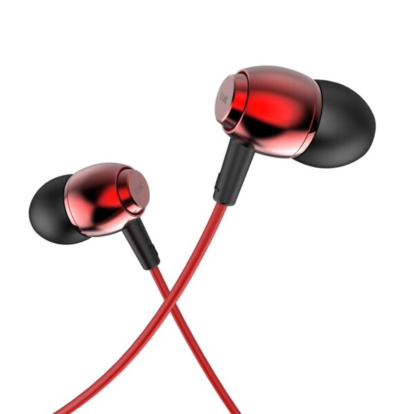 boAt Bassheads 162 in Ear Wired Earphones with Mic(Raging Red) 3