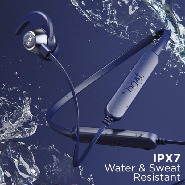 boAt Rockerz 255 Pro+ Bluetooth in-Ear Headphone with Mic (Navy Blue) 3