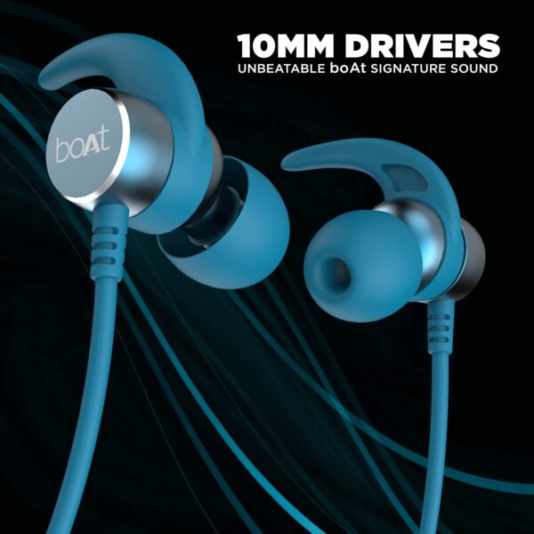 boAt Rockerz 330 Wireless Neckband(Teal Green) 4