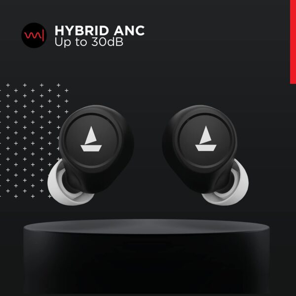 boAt Airdopes 501 ANC True Wireless Earbuds (Black) 2
