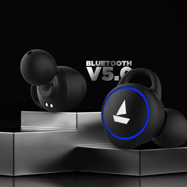 boAt Airdopes 311v2 Bluetooth Truly Wireless Earbuds with Mic(Active Black) 4