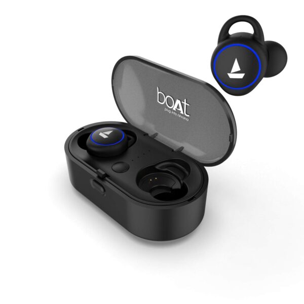 boAt Airdopes 311v2 Bluetooth Truly Wireless Earbuds with Mic(Active Black) 1