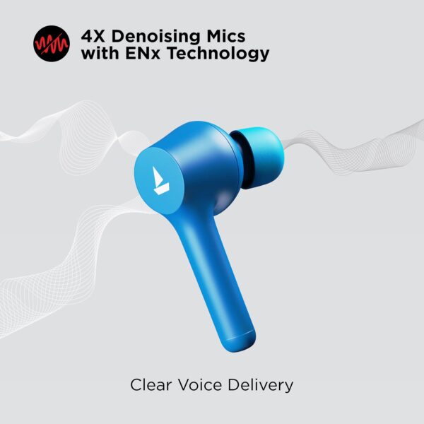 boAt Airdopes 281 Pro Bluetooth Truly Wireless Earbuds (Aqua Blue) 5