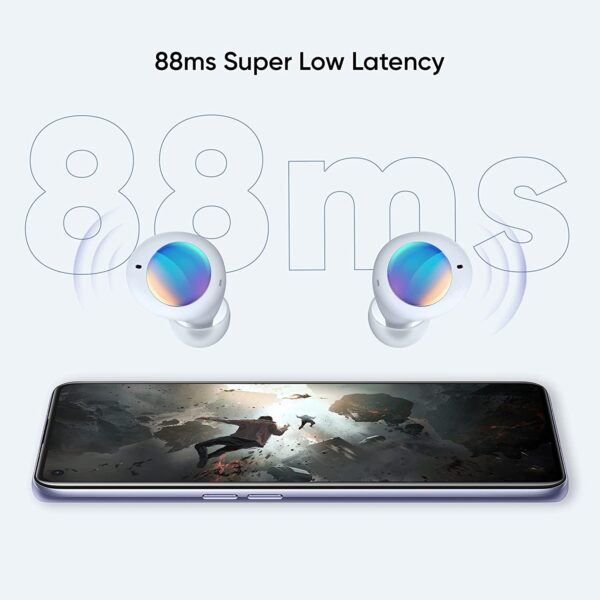 realme Buds Q2 with ANC True Wireless Earbuds (Grey) 5