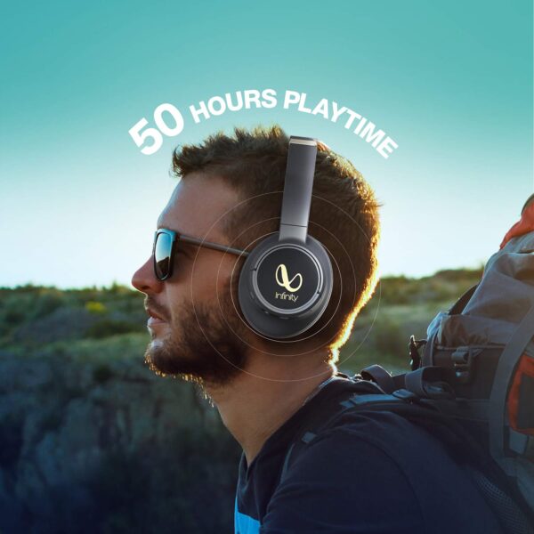 Infinity by Harman Glide 4000 Over-Ear Wireless Bluetooth Headphone 5