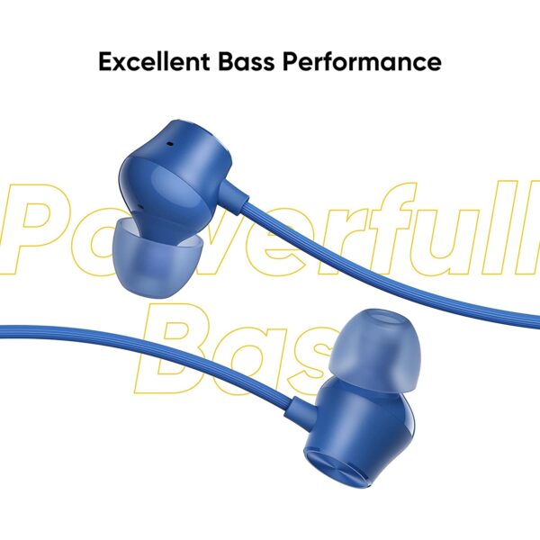 realme Buds 2 Neo in-Ear Wired Earphones (Blue) 4