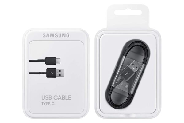Samsung Original USB A to C Cable - 3.28 Feet (1 Meter) Black 3