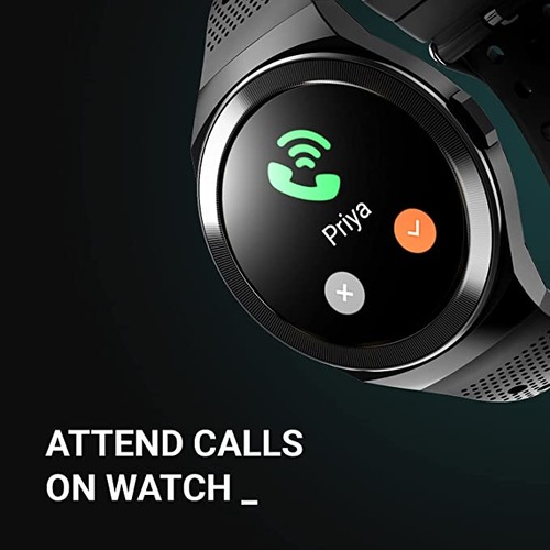 CrossBeats Orbit Sport Bluetooth Calling Smart Watch (Black) 2