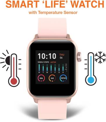 GIONEE GSW5 Thermo Smartwatch (Pink , Regular) 5