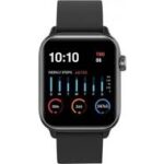 GIONEE GSW5 Thermo Smartwatch  (Black , Regular)
