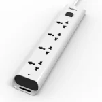 PHILIPS S 4 Socket Extension Boards  (White)