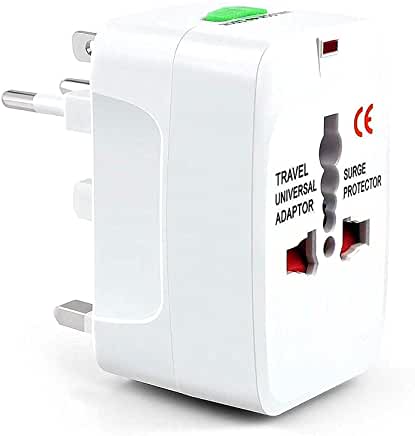Universal All in One World Travel Adapter Surge Protector Charger Plug 1