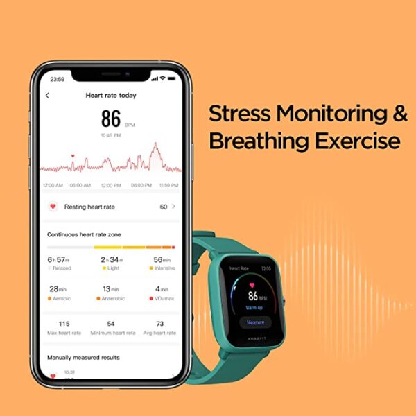 Amazfit Bip U Pro Smart Watch (Green) 6