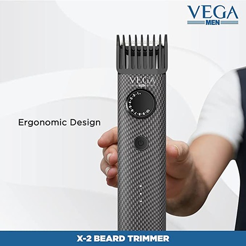 VEGA Men X2 Beard Trimmer (Grey Black) 5