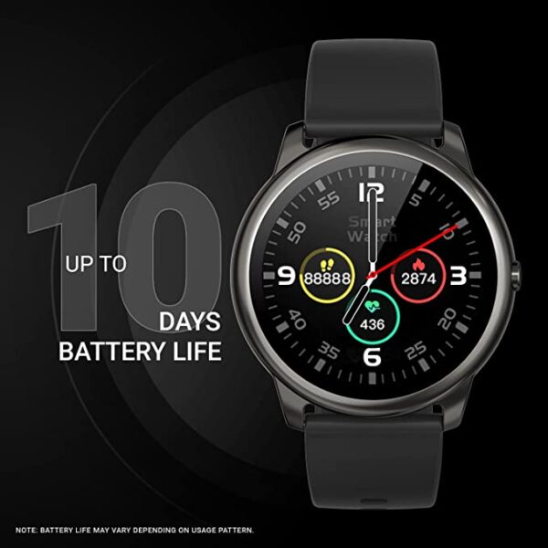 CrossBeats Orbit Bluetooth Calling Smart Watch (Graphite Black) 4