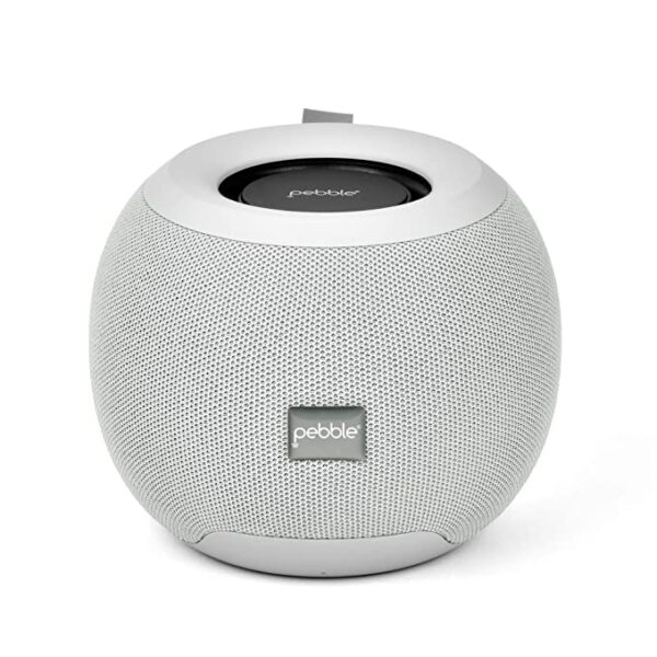 Pebble Dome Heavy Bass 5W Bluetooth Speaker (Grey) 1