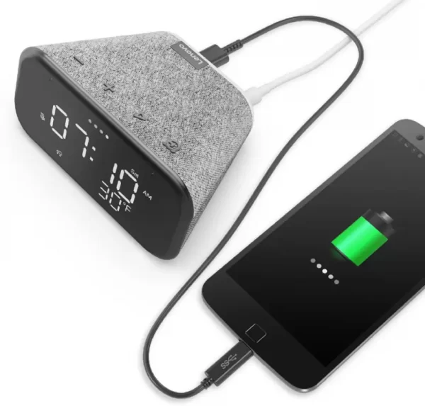 Lenovo Smart Clock Essential (Grey) 3