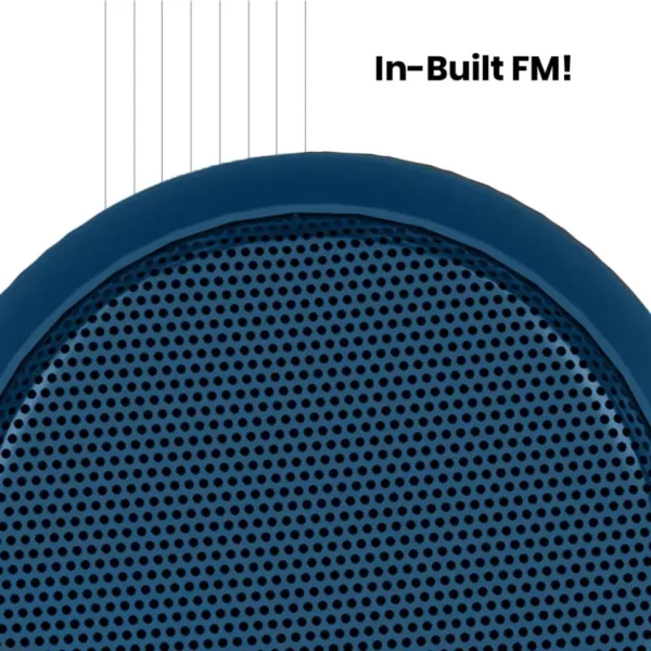 Portronics SoundDrum 1 Bluetooth Speaker (Blue) 4
