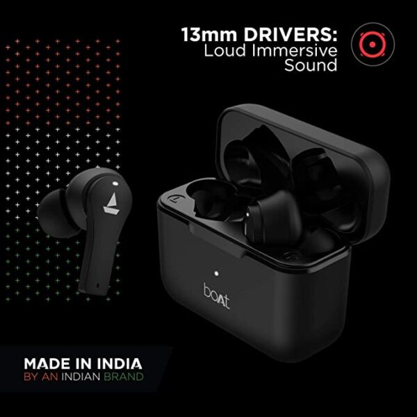 boAt Airdopes 101 Bluetooth Truly Wireless Earbuds (Black) 4
