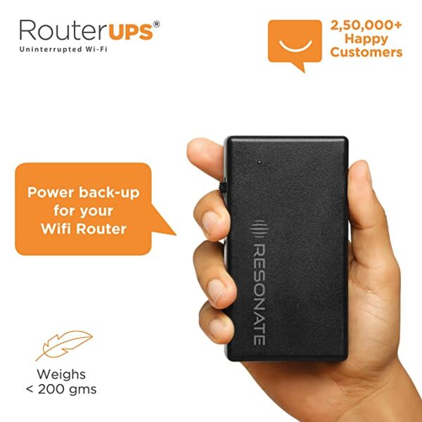 Resonate RouterUPS Power Backup for Wi-Fi Router 2