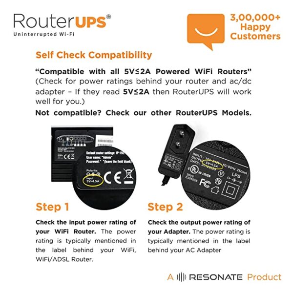 Resonate RouterUPS Power Backup for Wi-Fi Router 3