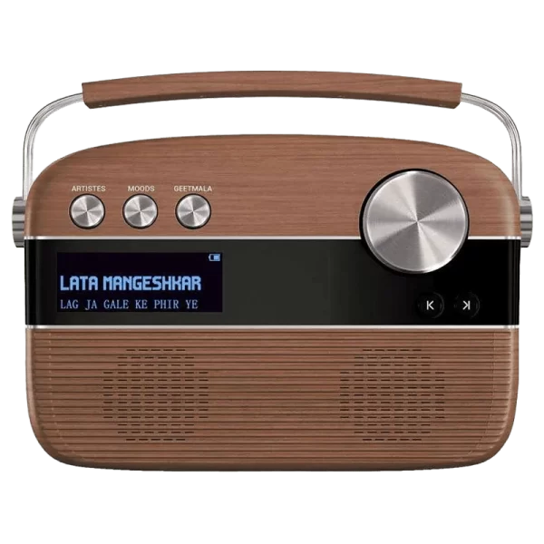 Saregama Carvaan Portable Digital Music Player (Brown) 5