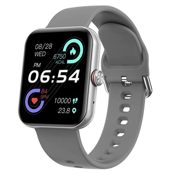 Crossbeats Ignite S3 Bluetooth Calling Smart Watch (Silver) 1