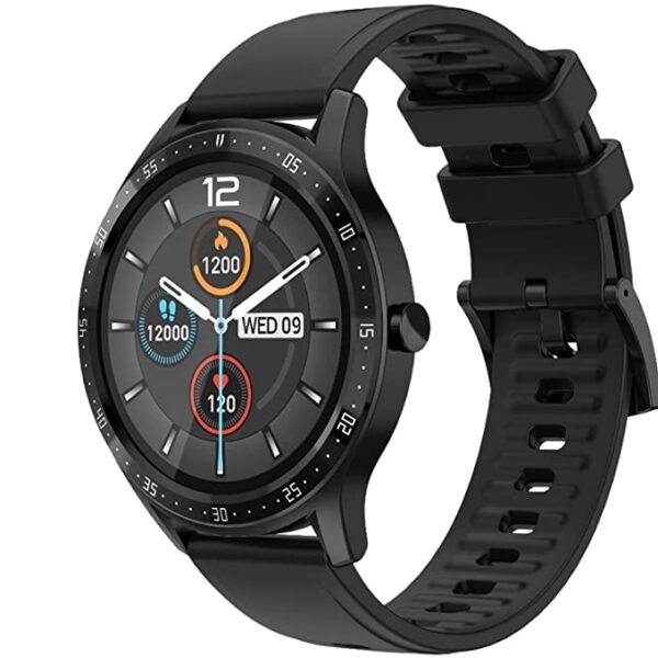 Fire-Boltt 360 SpO2 Display Round Smart Watch (Black) 1