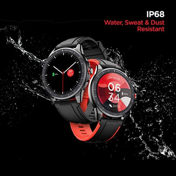 boAt Watch Flash Smart Watch (Moon Red) 4