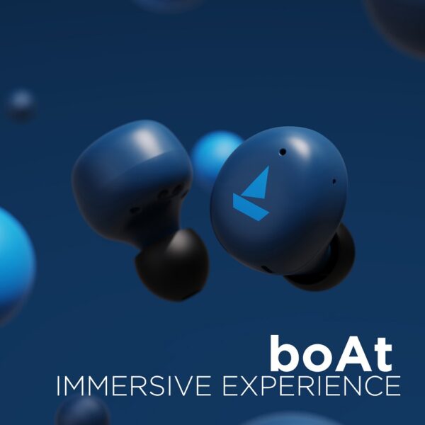 boAt Airdopes 381 Bluetooth Truly Wireless (Blue) 3