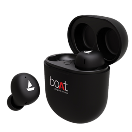 boAt Airdopes 381 Bluetooth Truly Wireless (Active Black) 1
