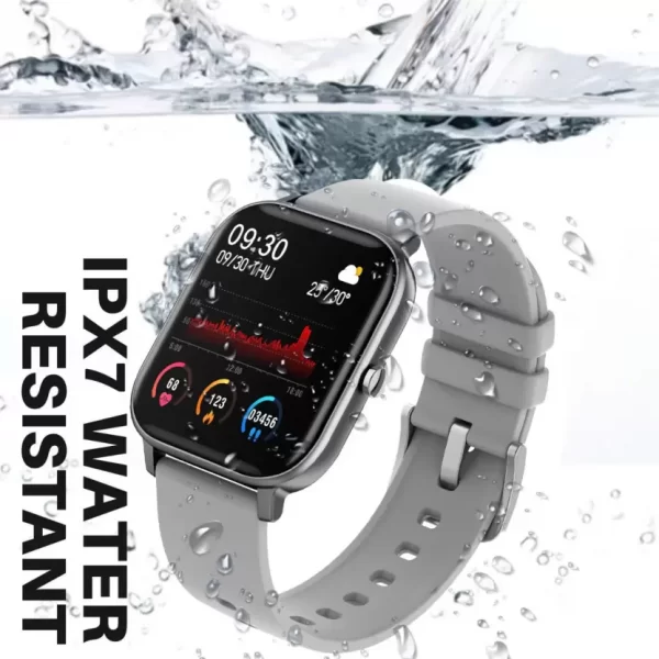 Fire-Boltt SpO2 Full Touch 1.4 inch Smart Watch (Grey) 2