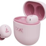 boAt Airdopes 381 Bluetooth Earbuds (Pink)