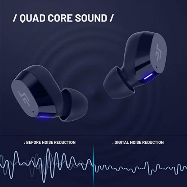 Crossbeats Edge Bluetooth Truly Wireless in-Ear Earbuds (Blue) 6