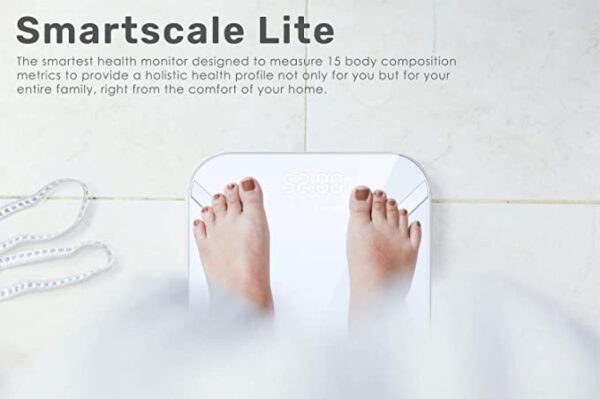 Actofit Smart Scale Lite Digital Body Weighing scale - White 4