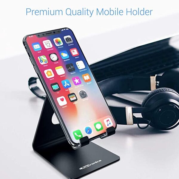 Portronics Modesk Por-122 Universal Mobile Holder (Black) 4