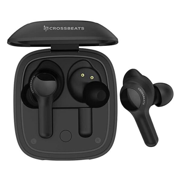 Crossbeats Torq Bluetooth in-Ear Earbuds (Black) 1