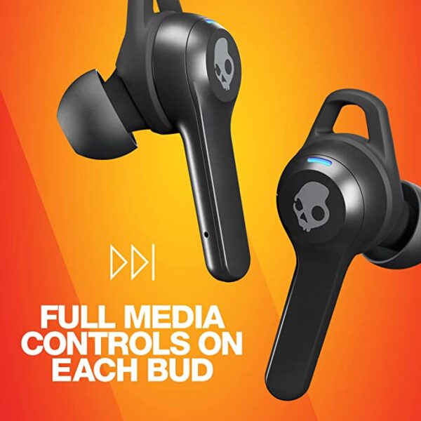 Skullcandy Indy Fuel Truly Wireless Bluetooth in Ear Earbuds (Black) 6