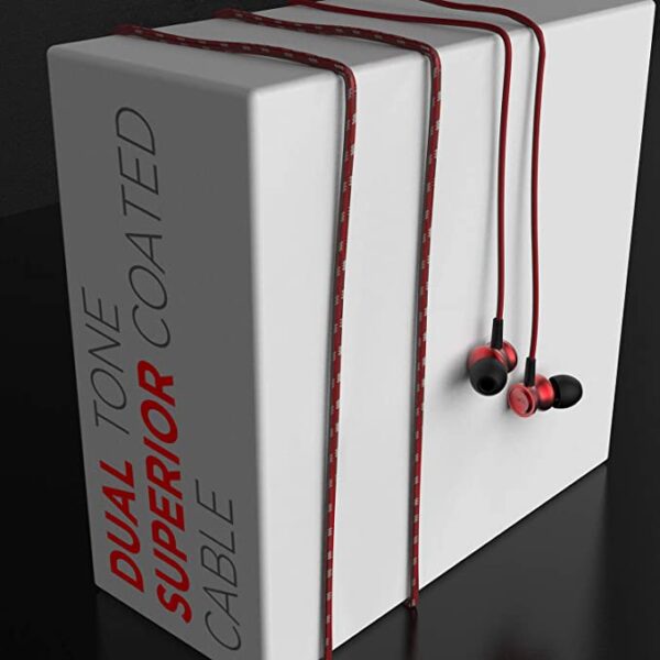 boAt Bassheads 152 Masaba Edition in Ear Wired Earphones (Raging Red) 6