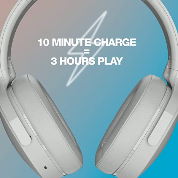 Skullcandy Hesh Evo Wireless Over Ear Headphones (Light Grey Blue) 4