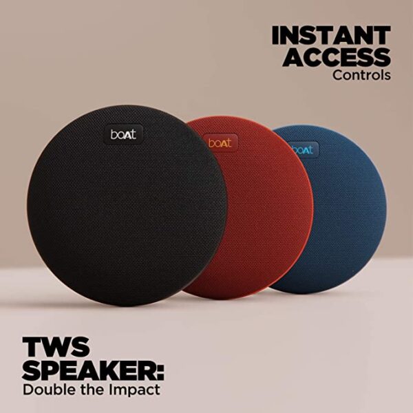 boAt Stone 180 5W Wireless Bluetooth Speaker (Red) 4