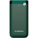 Ambrane PP-20 Pro 20000mAh Lithium Polymer Power Bank (Green)