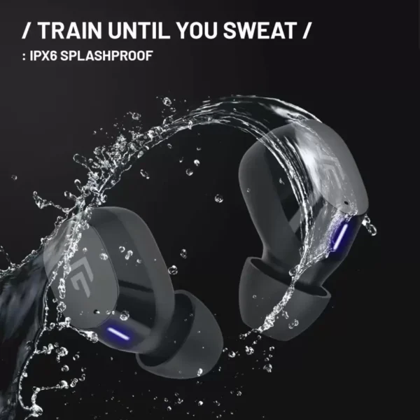 Crossbeats Edge Bluetooth Truly Wireless in-Ear Earbuds (Black) 3