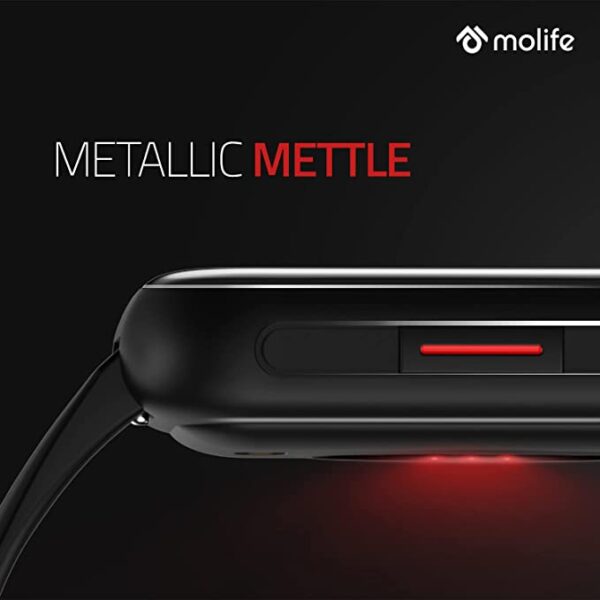 Molife Sense 320 Smart Watch 1.7 Inch Display (Grey Black) 2