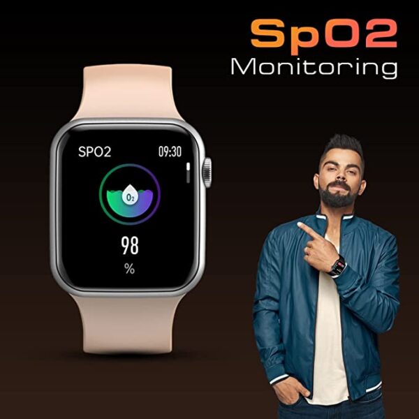 Fire-Boltt Call Bluetooth Calling Smartwatch with SpO2 & 1.7 (Beige) 7