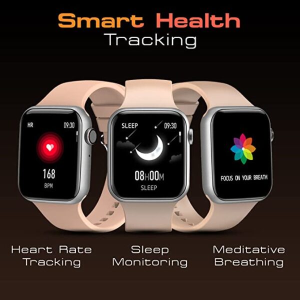 Fire-Boltt Call Bluetooth Calling Smartwatch with SpO2 & 1.7 (Beige) 5