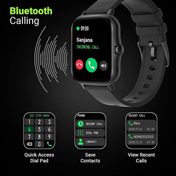Fire-Boltt Beast Pro Bluetooth Calling 1.69 Smart Watch (Black) 2