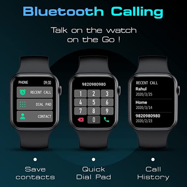 Fire-Boltt Call Bluetooth Calling Smartwatch with SpO2 & 1.7 (Black) 2