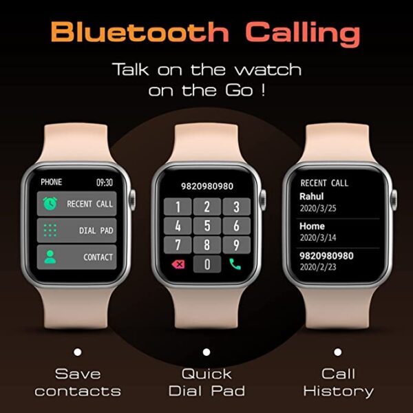 Fire-Boltt Call Bluetooth Calling Smartwatch with SpO2 & 1.7 (Beige) 2